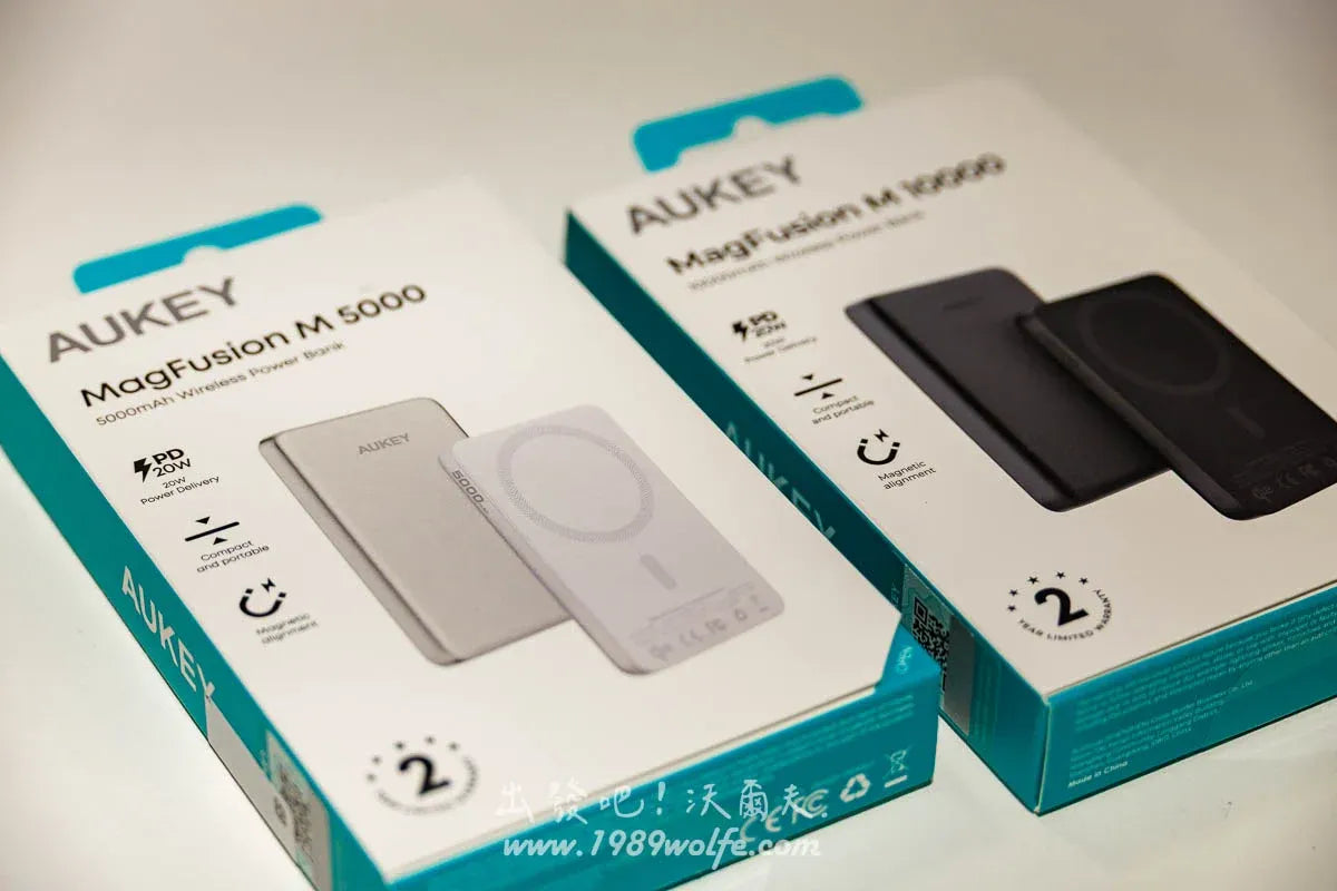 AUKEY Magfusion Qi2 磁吸超薄行動電源推薦｜不只是充電，更是日常質感的延伸，iPhone 17 最強磁吸搭配選擇！