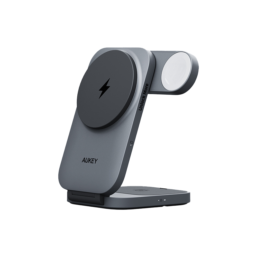 MagFusion Z Qi2 三合一磁吸折疊式旅行無線充電器