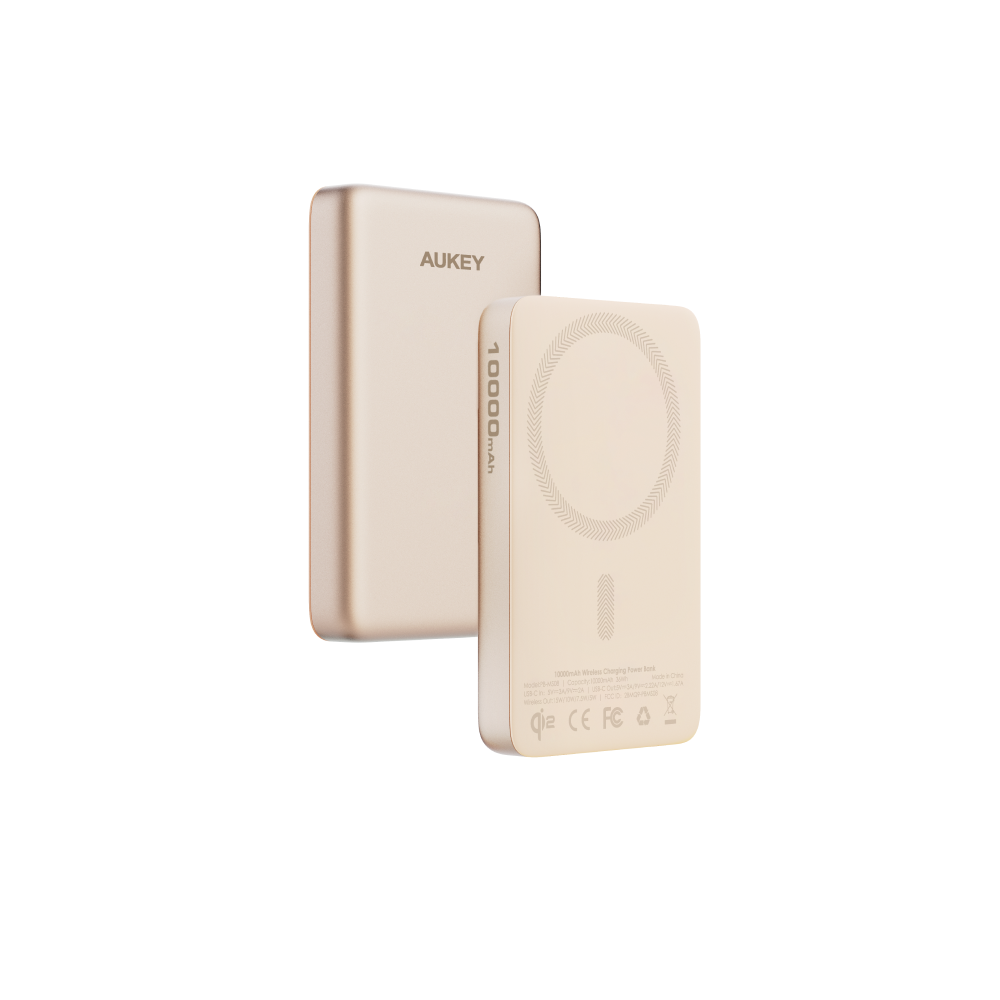 AUKEY Magfusion M10000  10000mAh Qi2 磁吸超薄行動電源(MS08)