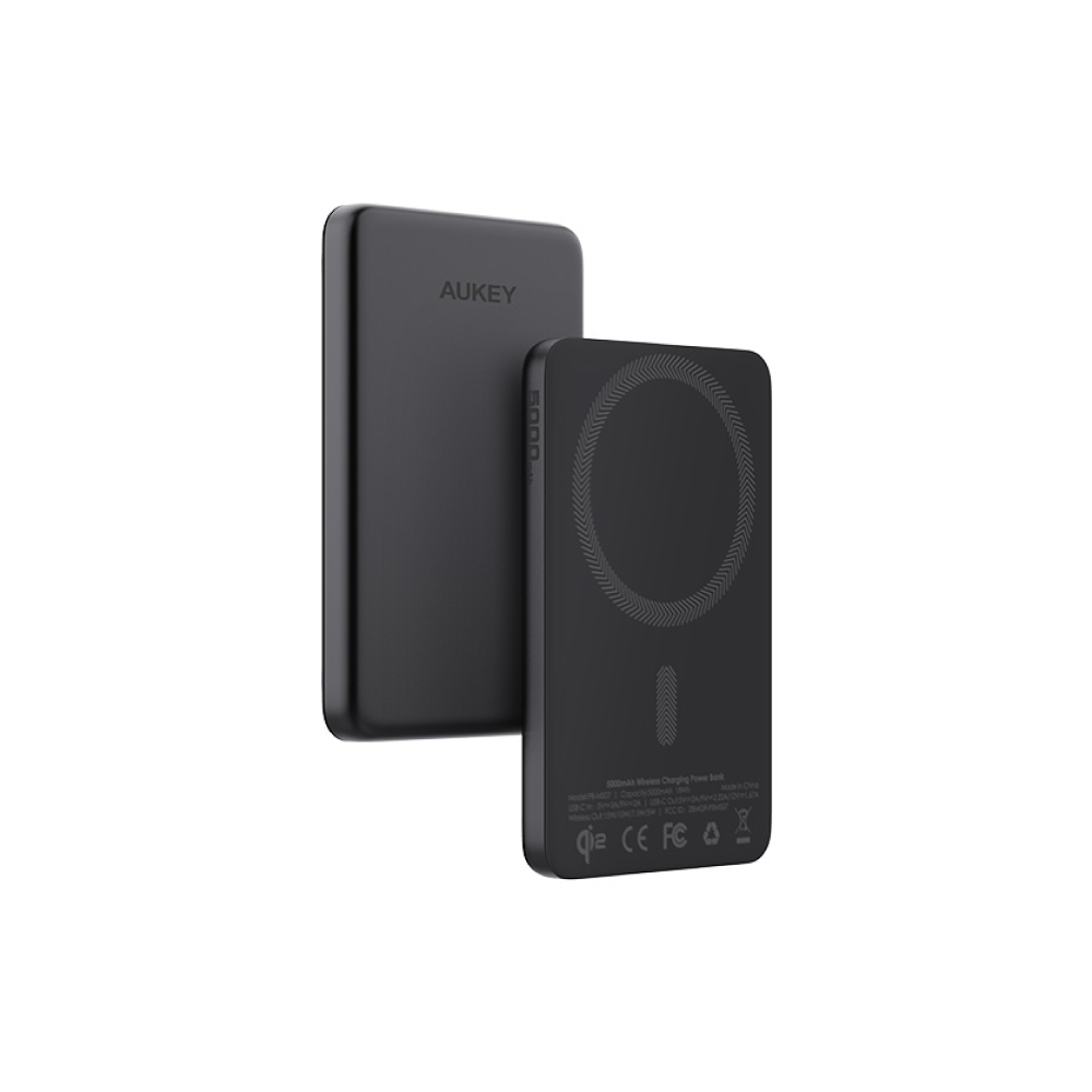 Magfuszion M5000  5000mAh Qi2磁吸超薄行動電源 (MS07)