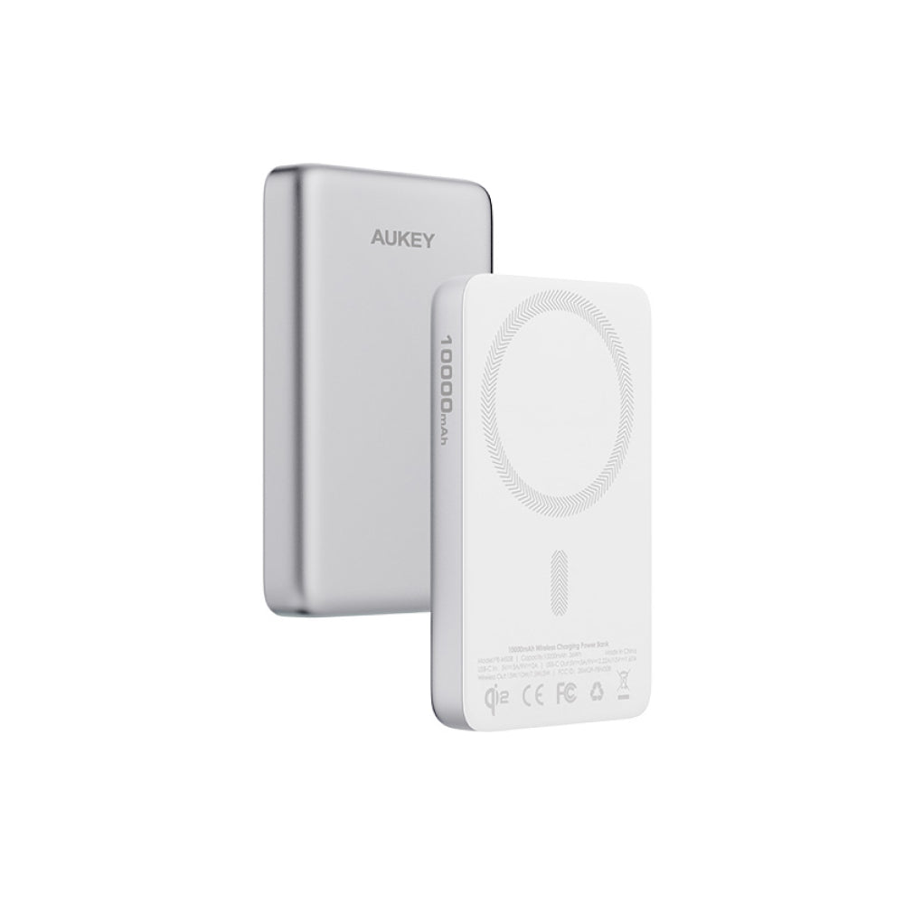 AUKEY Magfuszion M10000  10000mAh Qi2 磁吸超薄行動電源(MS08)