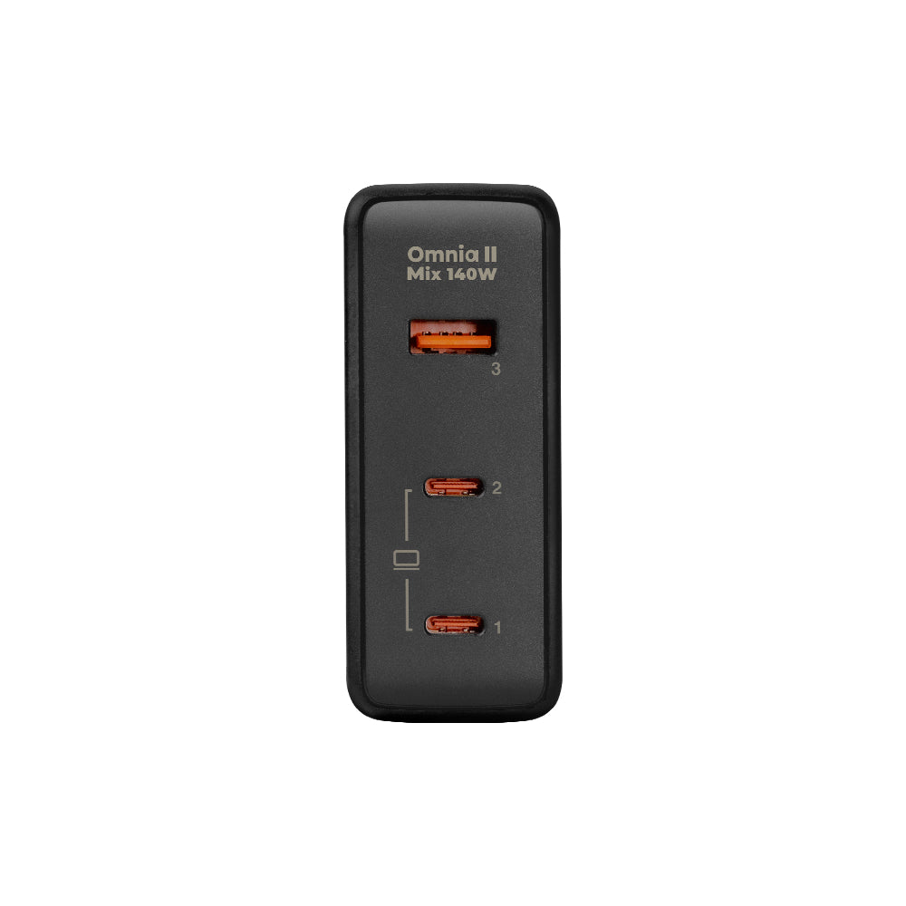 Omnia II Mix 140W GaN氮化鎵PD快充充電器 (PA-B7O)